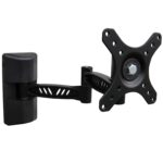 Soporte Tv Metalizado Articulado Negro 12 a 30 " Maximo 30 Kg.
