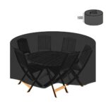 Funda Cubre Mesa / Conjunto Diámetro 185x100 cm.
