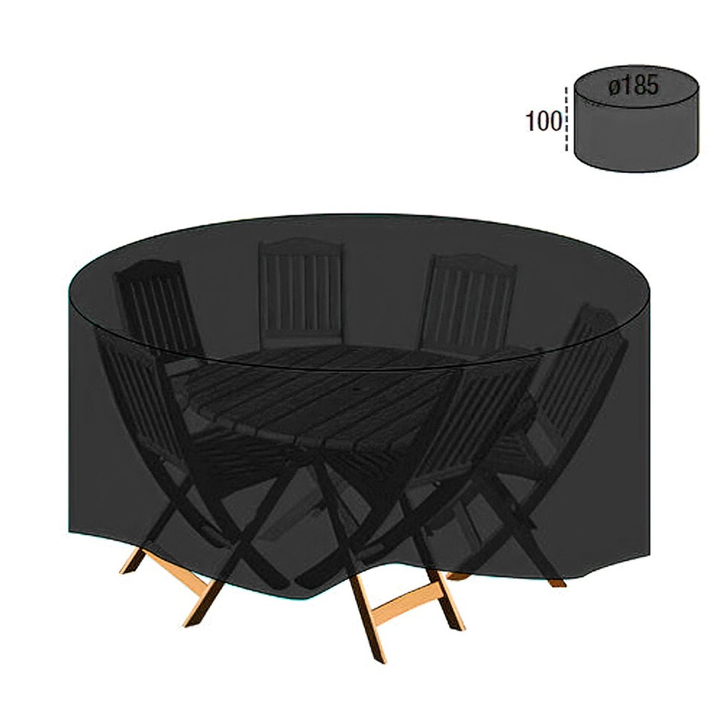 Funda Cubre Mesa / Conjunto Diámetro 185x100 cm.
