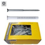 Taco Wolfpack Con Tirafondo Torx MU-XL 8 x 80 mm. (Caja de 50 piezas) [+4 variaciones de Medida Disponibles]