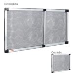 Mosquitera Extensible Marco Aluminio 50 x 75/142 cm.