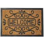Felpudo Fibra Coco y Goma Welcome 40x60 cm.