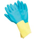 Guantes Neopreno / Latex Bicolor Talla S Doméstico (Par) [+4 variaciones de Talla Disponibles]