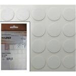 Tapatornillos Adhesivos Blanco (Blister 20 unidades)