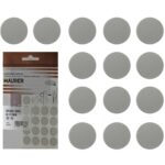 Tapatornillos Adhesivos Gris (Blister 20 unidades)