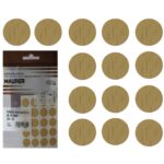 Tapatornillos Adhesivos Haya Natural (Blister 20 unidades)