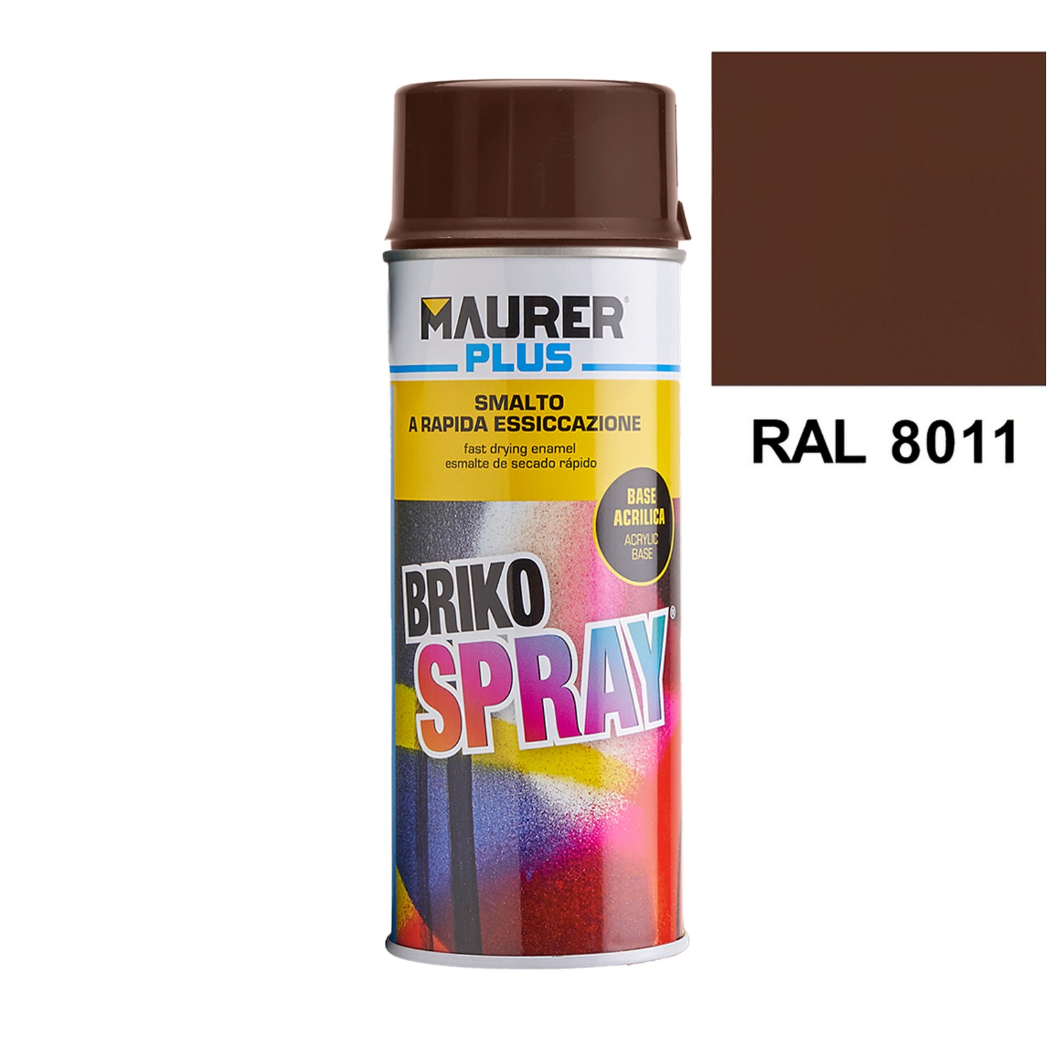 Spray Pintura Marron Nuez 400 ml.
