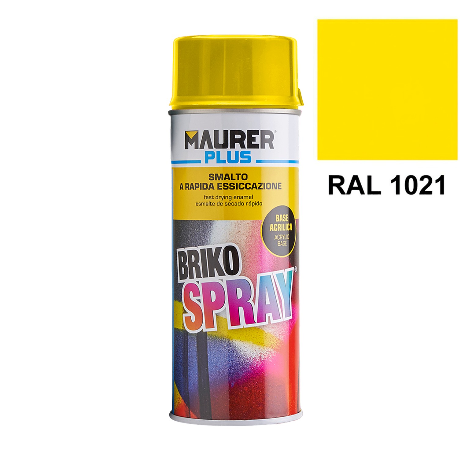 Spray Pintura Amarillo Colza 400 ml.