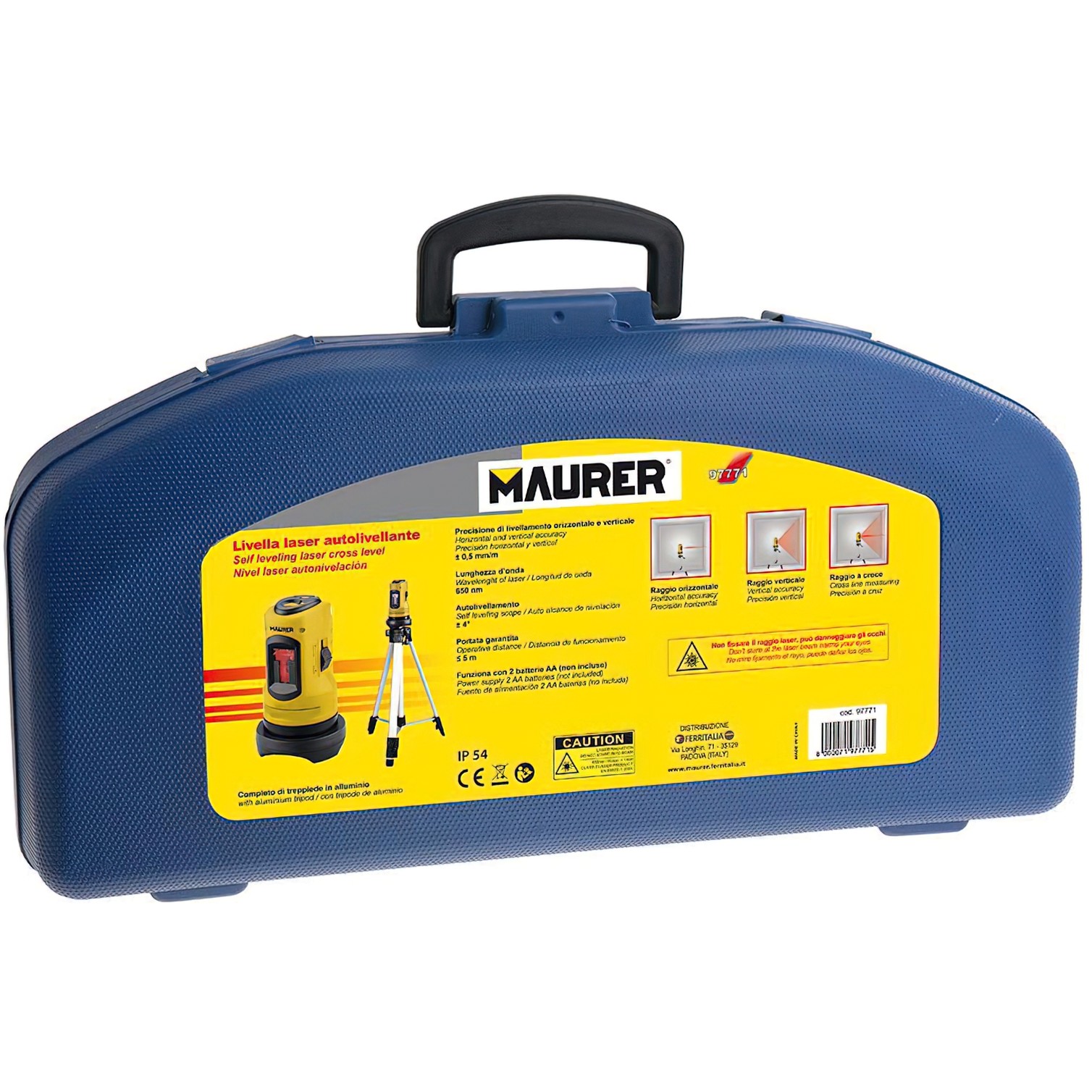 Nivel Laser Maurer Con Tripode
