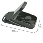 Trampa ratas plastico 19.5 x 10 cm.