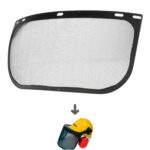 Recambio Protector Facial Para Casco Con Visera, Protector Facial De Rejilla y Protector Auditivo Maurer Modelo 99790