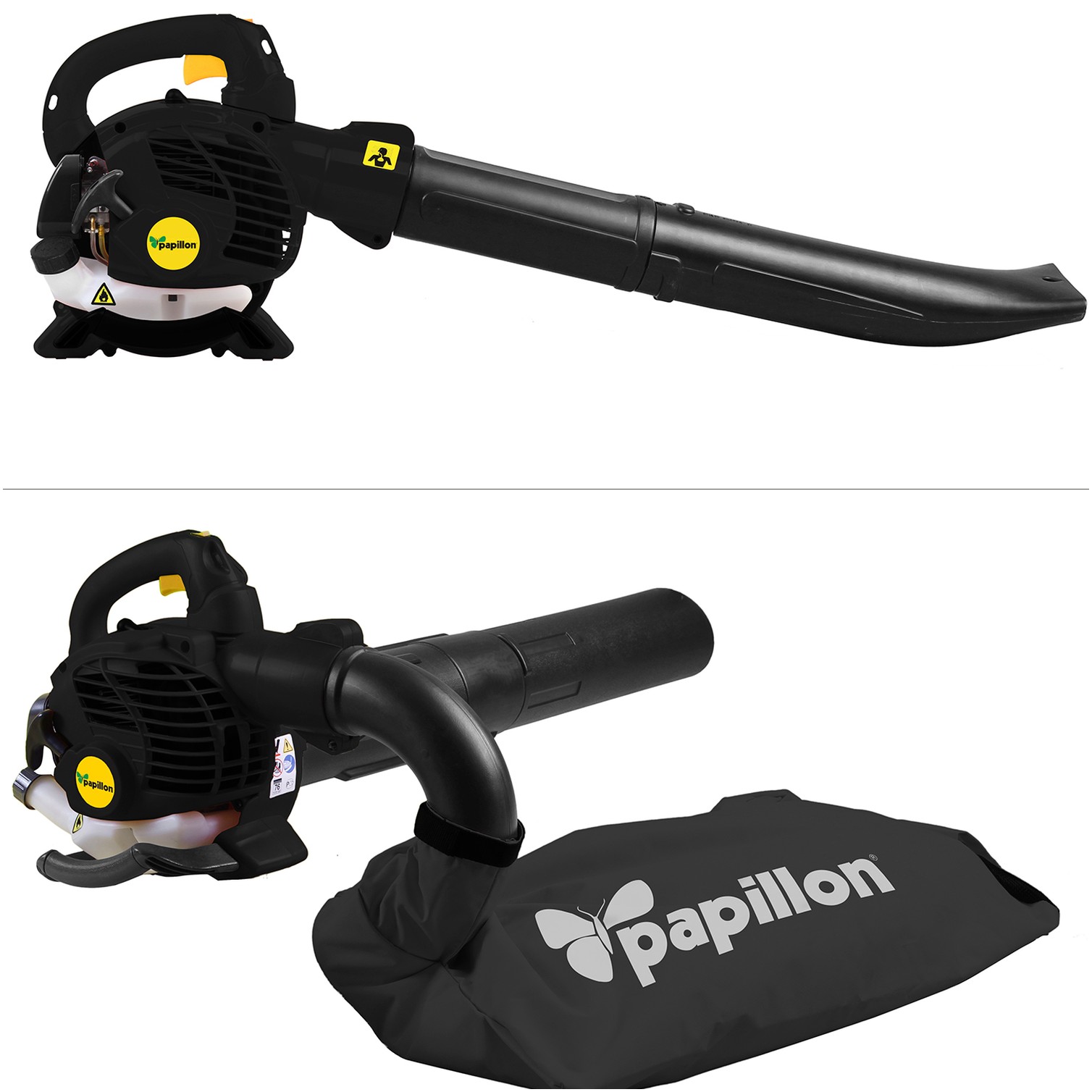 Aspirador Soplador Papillon Gasolina 25.4 cm³.