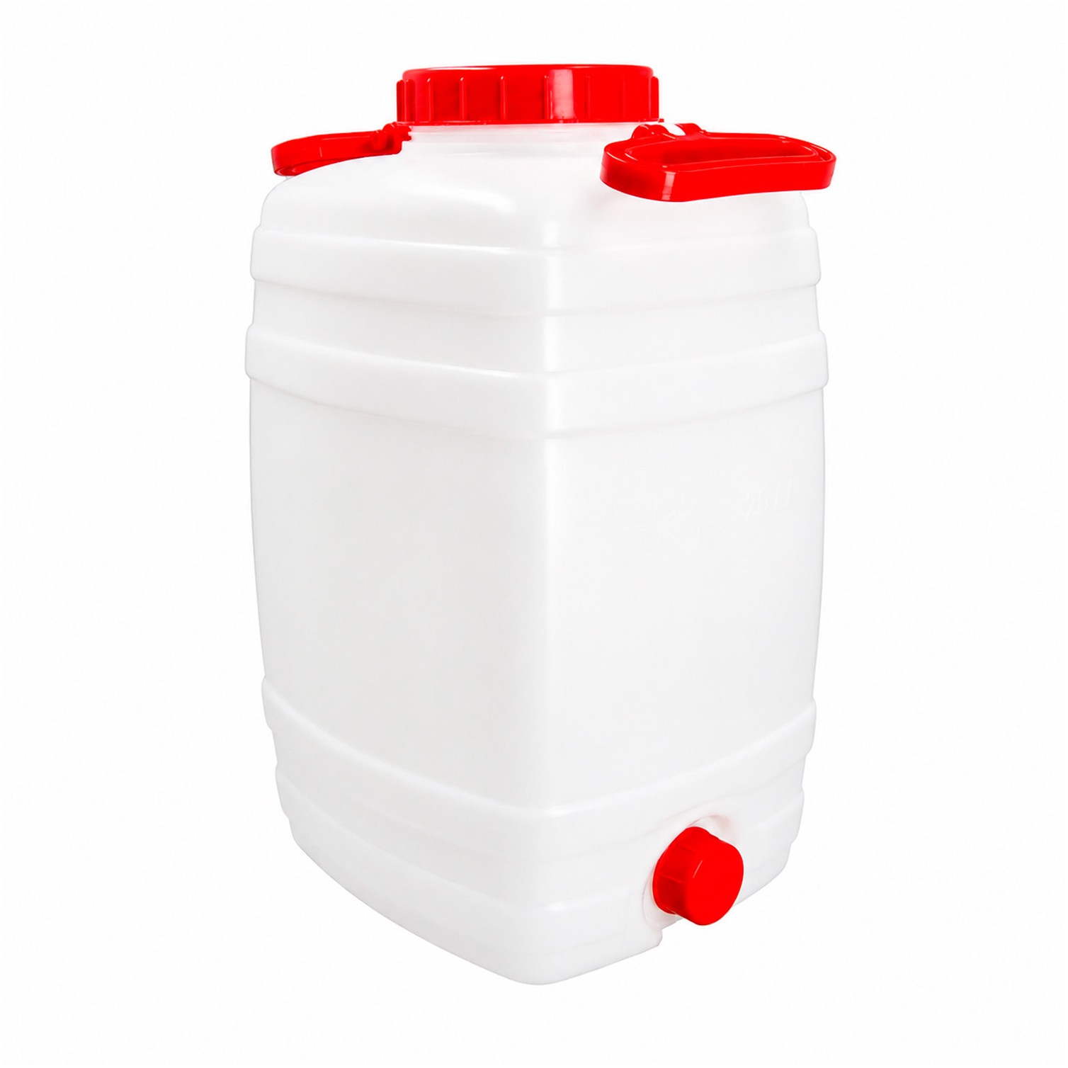 Bidon Alimentario Garrafa Plastico 25 Litros Con 2 Asas