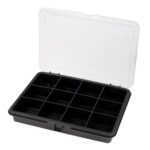 Organizador Plastico 12 Compartimentos 180x128x32 mm. Caja Almacenaje, Malentin Organizador, Organizador Plastico