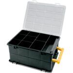 Maletin Organizador Doble 18 Compartimentos 242x188x120 mm.