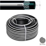 Manguera Aire Comprimido Negro 8 x 17 mm. 20 bares Rollo 50 metros