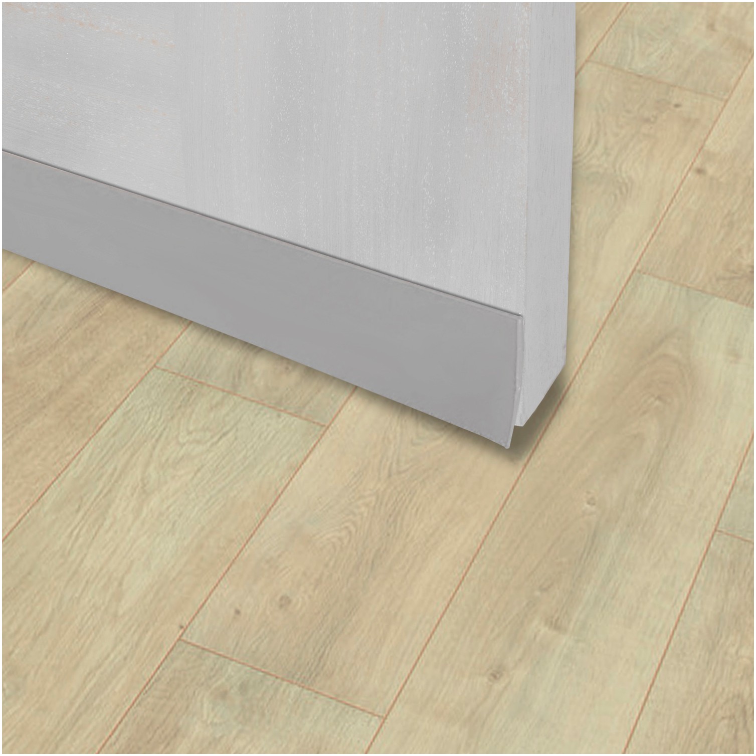 Burlete Umbral Autoadhesivo PVC Flexible Blanco