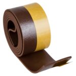 Burlete Umbral Autoadhesivo PVC Flexible Marron