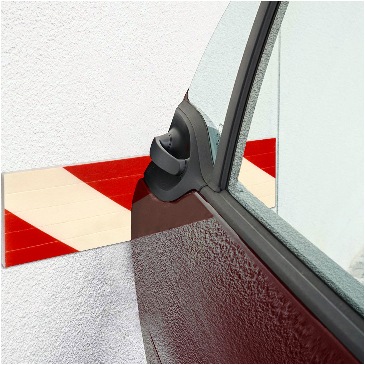 Protector Antiroces Cochera Adhesivo Flexible 30x20 cm.