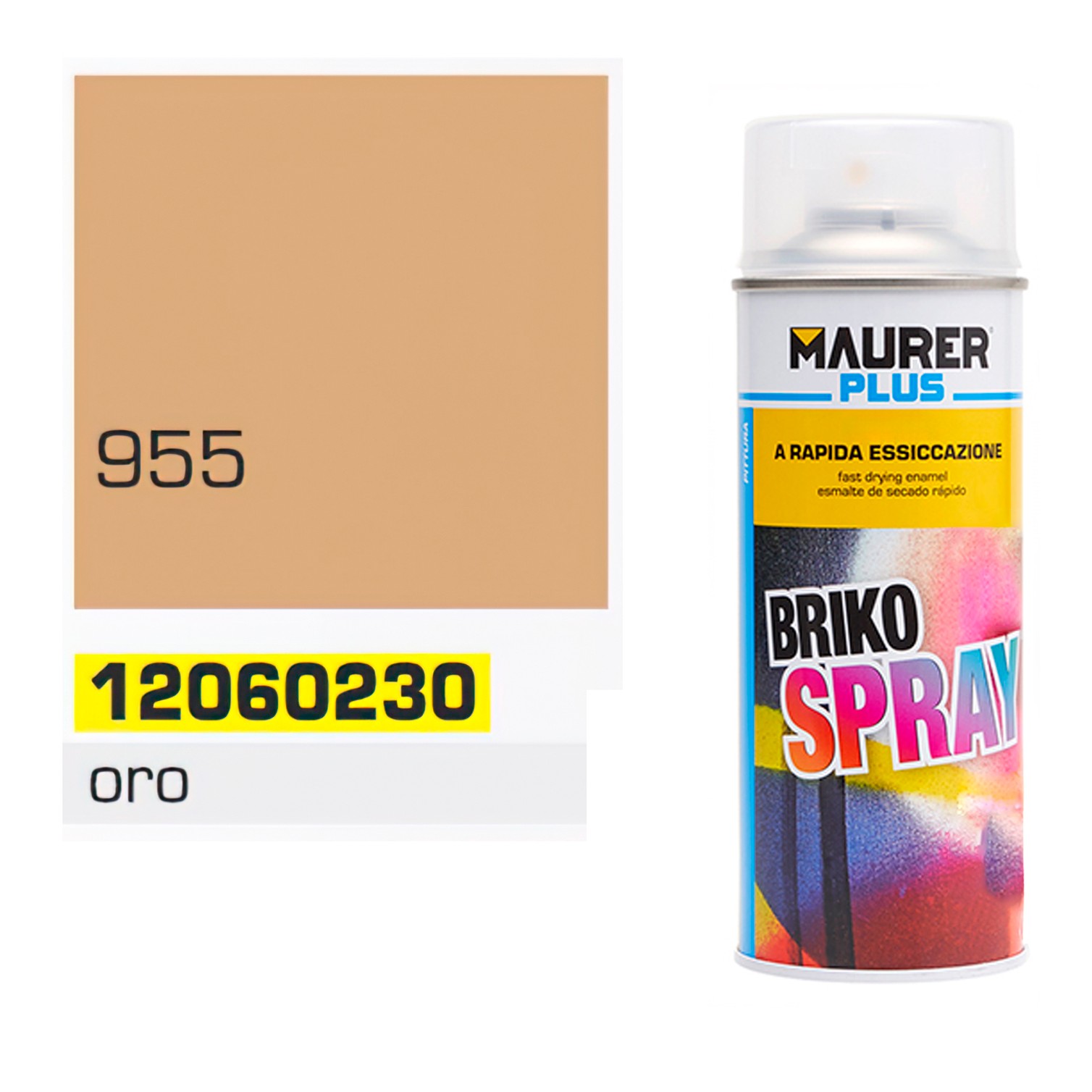 Spray Pintura Oro / Dorado 400 ml.