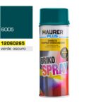 Spray Pintura Verde Oscuro Musgo 400 ml.