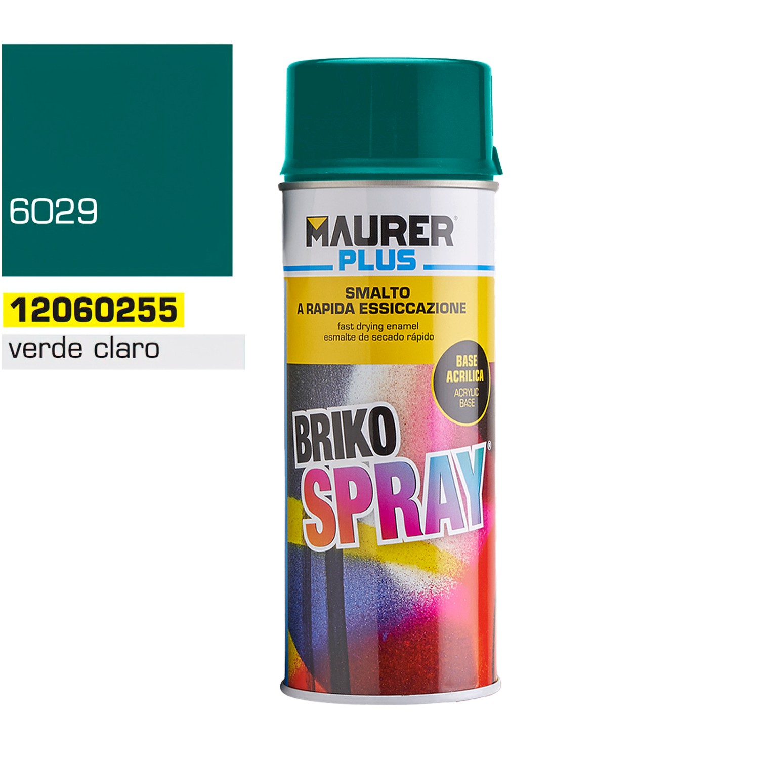 Spray Pintura Verde Claro Menta 400 ml.
