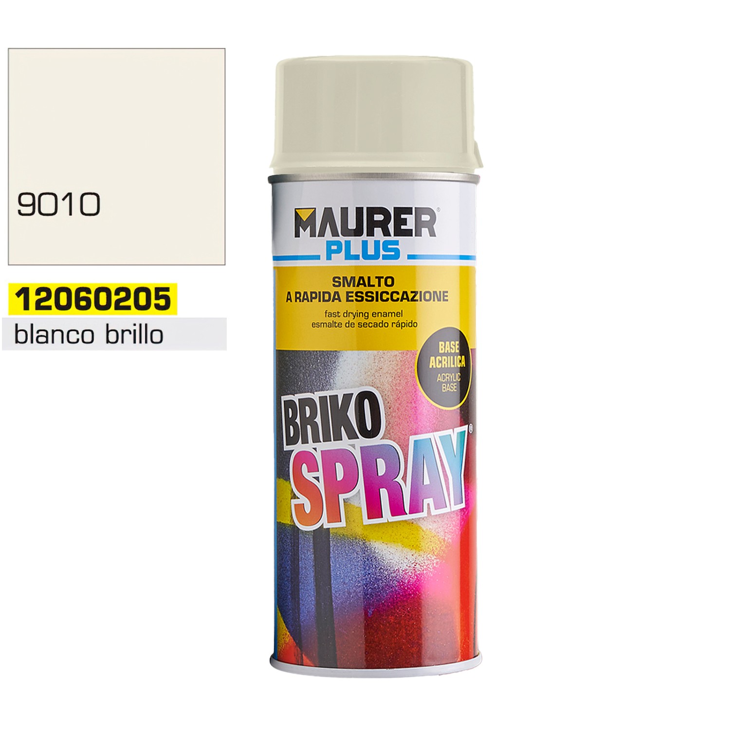 Spray Pintura Blanco Brillo Profundo 400 ml.