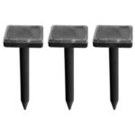 Ahuyentadores Ultrasonidos Topos/Ratones 3 Piezas