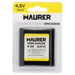 Pila Maurer Alcalina 3LR12 / Petaca (Blister 1 Pieza)