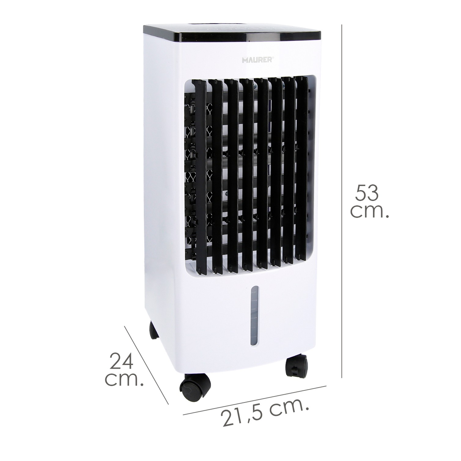 Ventilador Refrescador Por Agua Con Mando. Oscilación Automatica 3 Velocidades, Modo Ventilación / Refrigeración