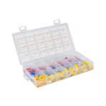 Maletin Terminales Eléctricos Con Aislados,conectores De Cable Eléctricos Con Caja De Surtido,kit Terminal De Empalme