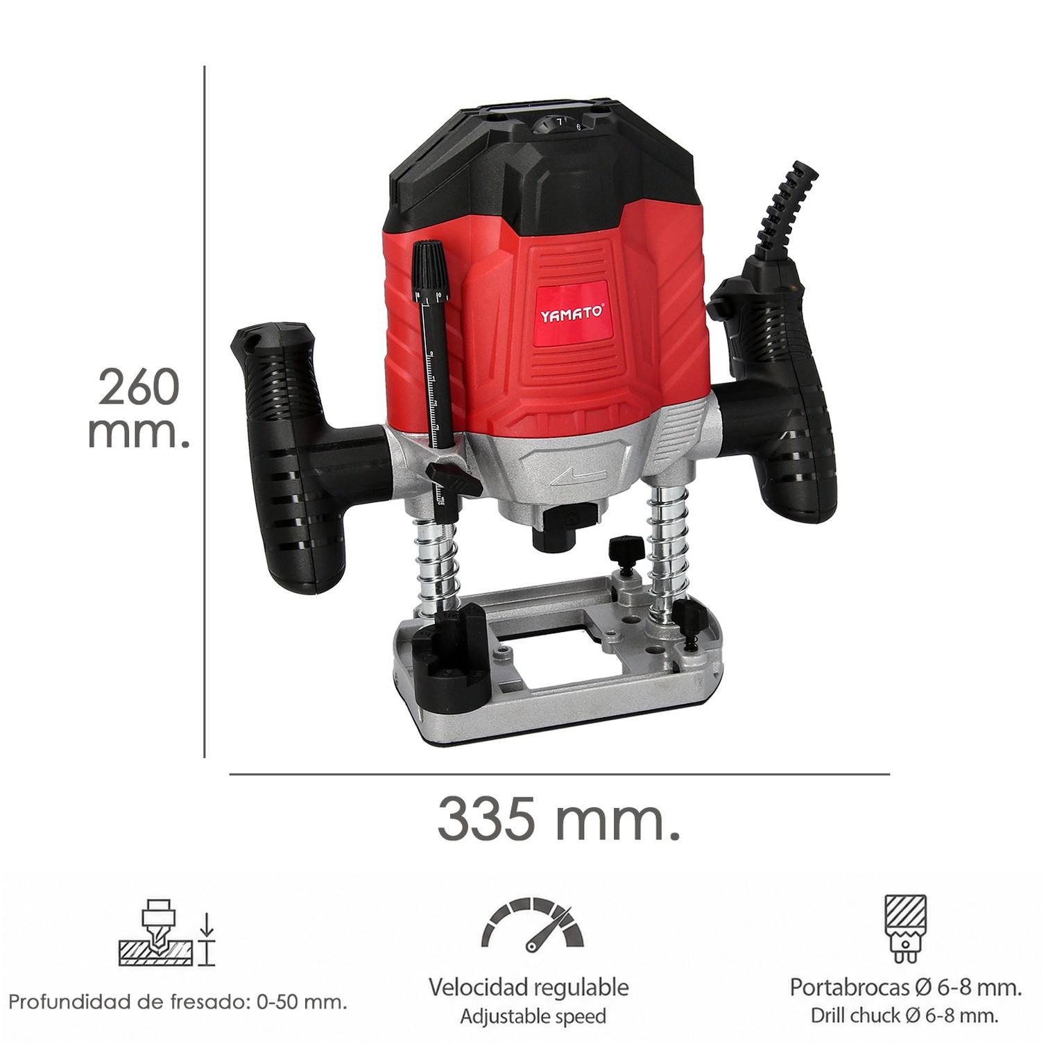 Fresadora 1200 wh Con Maletin