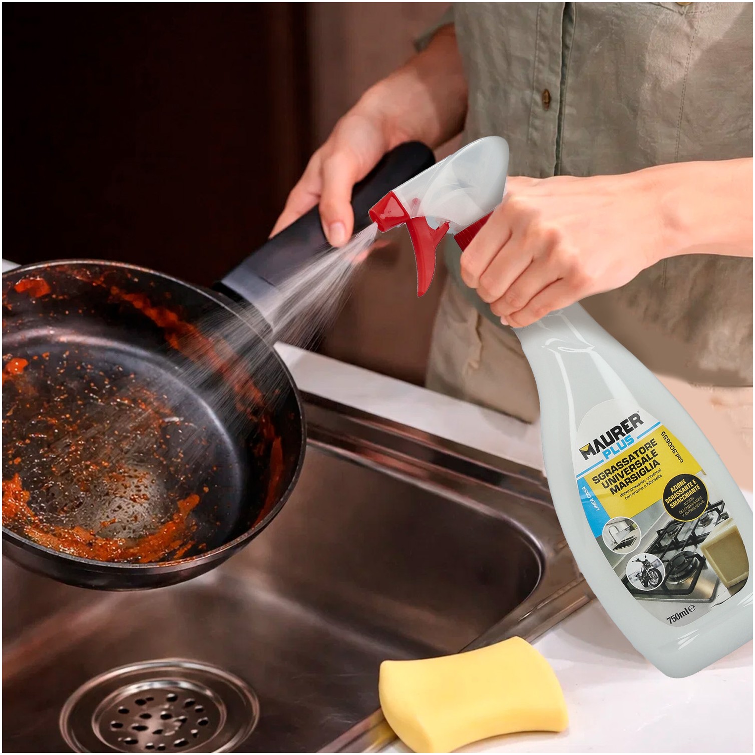 Desengrasante Universal Aroma Marsella 750 ml.
