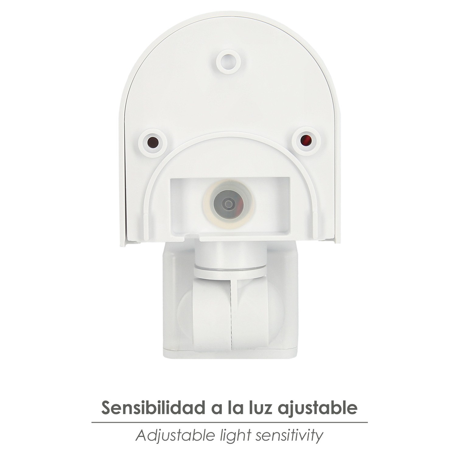 Detector De Presencia Crepuscular Regulable