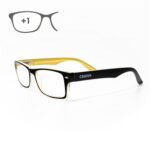 Gafas Lectura Kansas Negro / Amarillo. Aumento +1,0 Gafas De Vista, Gafas De Aumento, Gafas Visión Borrosa [+6 variaciones de Aumentos Disponibles]