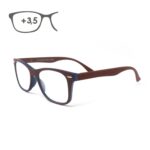 Gafas Lectura Illinois Rojas Aumento +3,5 Gafas De Vista, Gafas De Aumento, Gafas Visión Borrosa