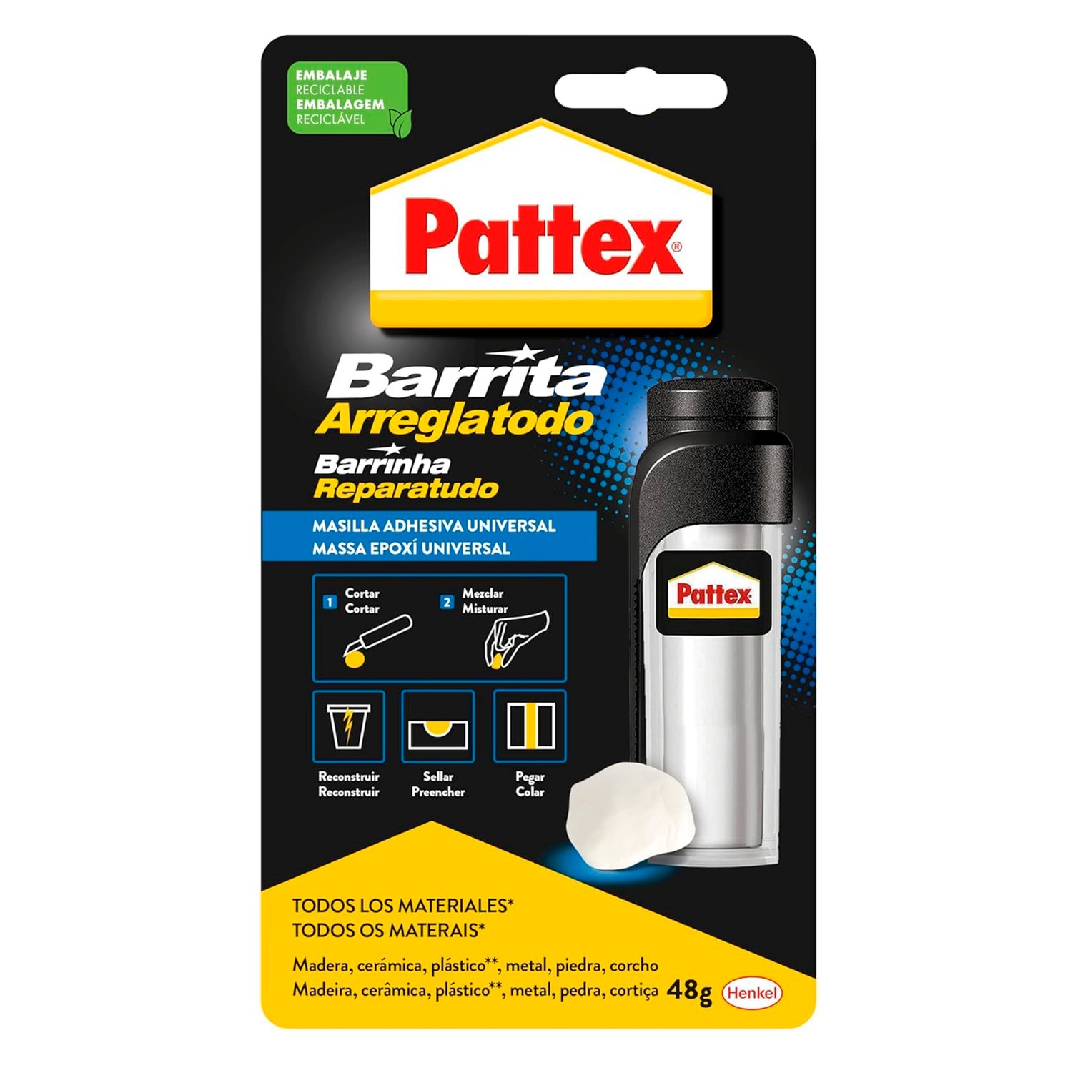 Nural Barrita Arreglatodo 48 Gramos Standar