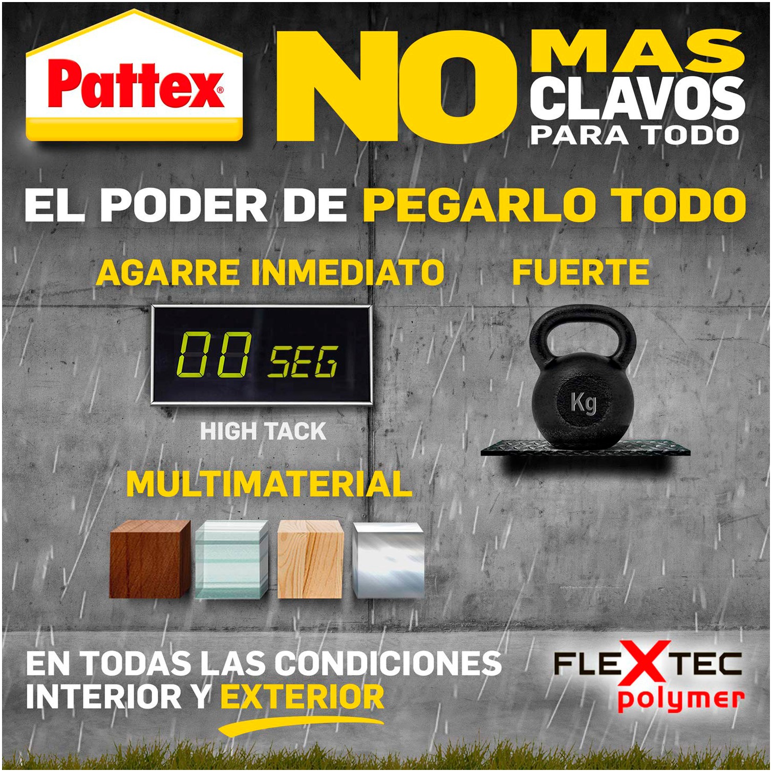 Nural Pattex No Mas Clavos Para Todo (Tubo 142gr)