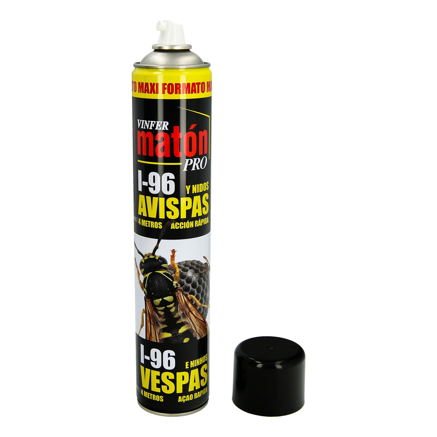 Insecticida Spray Avispas y Nidos Avispas Con Alcance 4 Metros 750 Ml.