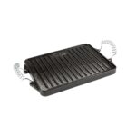 Plancha Hierro Fundido Esmaltada Rectangular 24 x 44 cm.