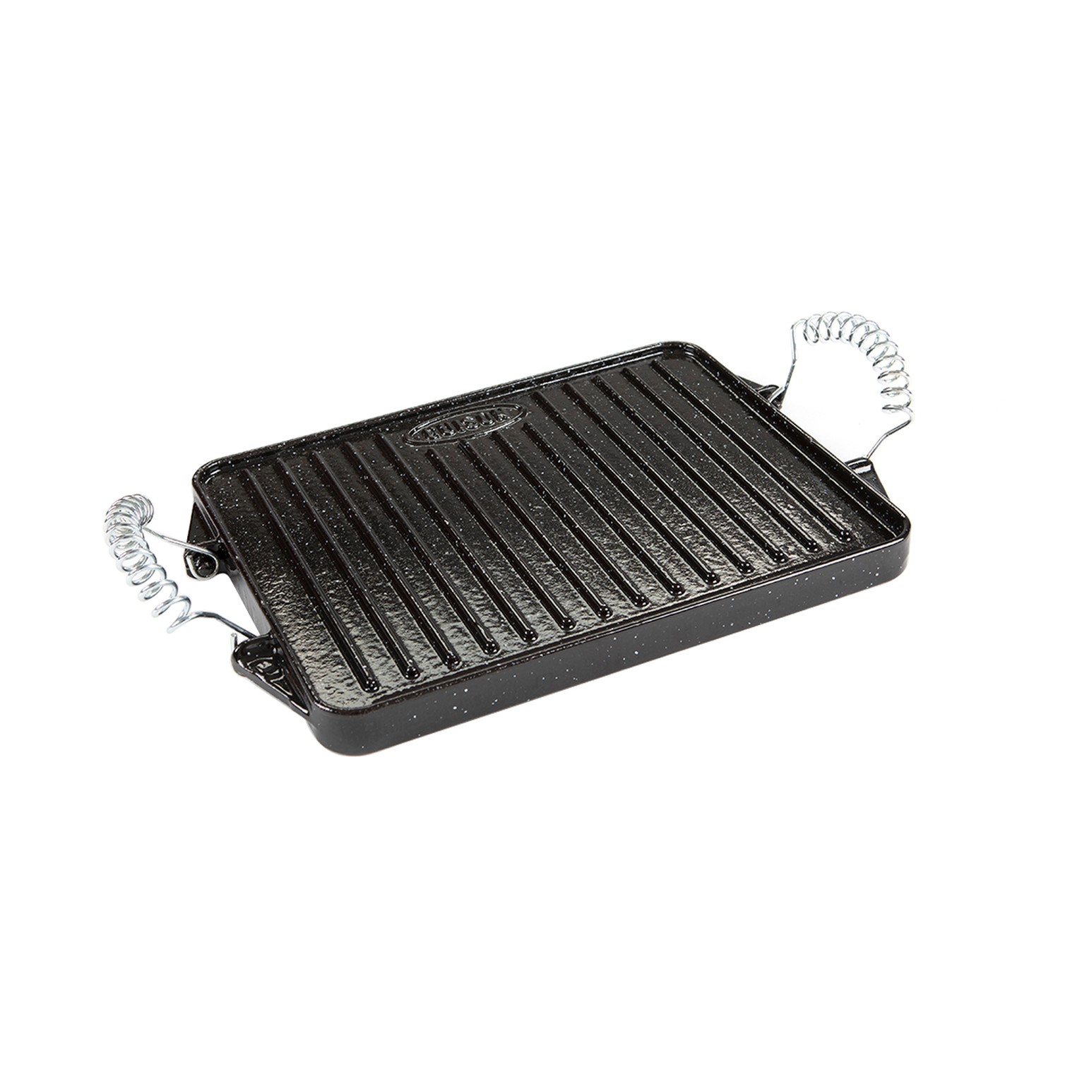 Plancha Hierro Fundido Esmaltada Rectangular 24 x 44 cm.