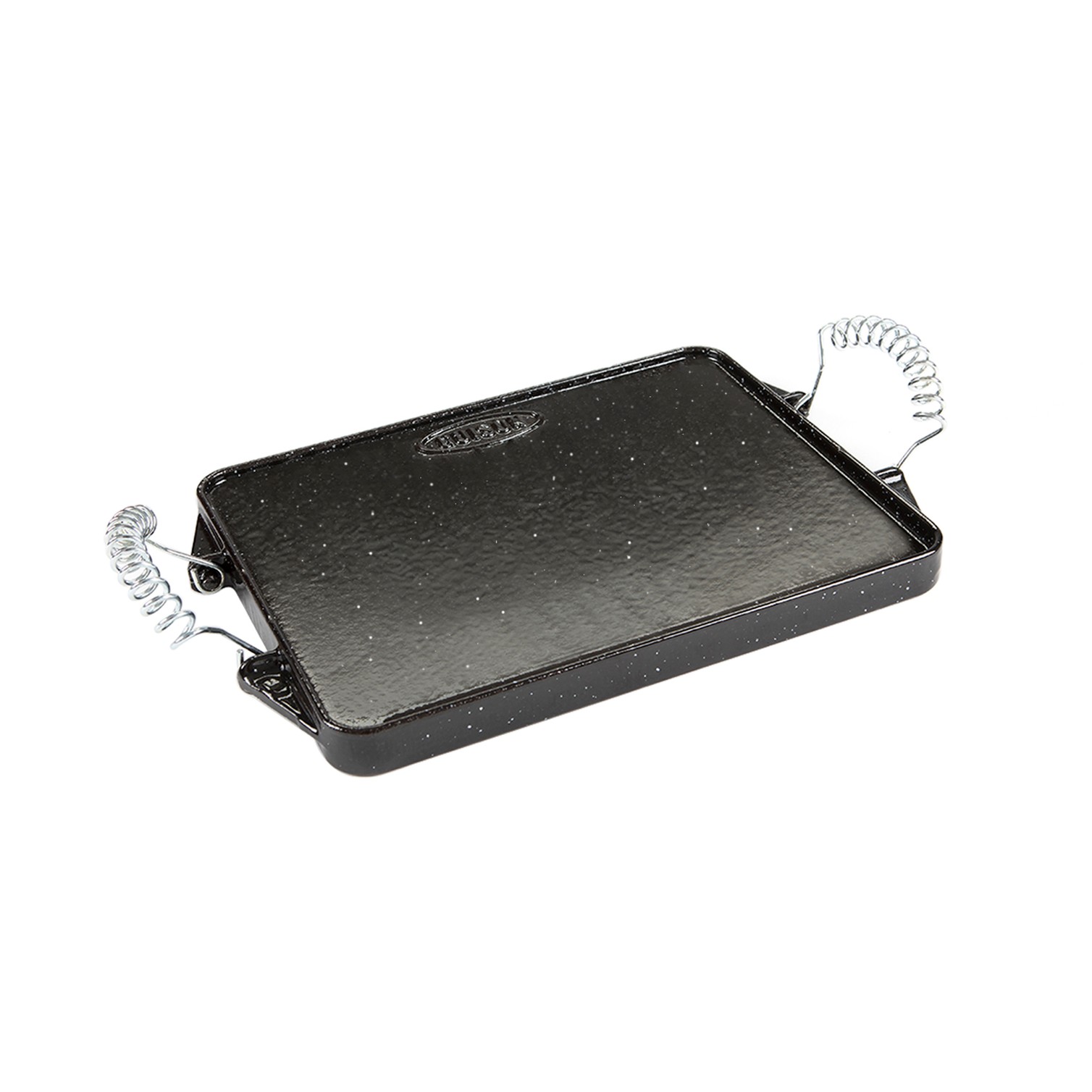 Plancha Hierro Fundido Esmaltada Rectangular 24 x 44 cm.