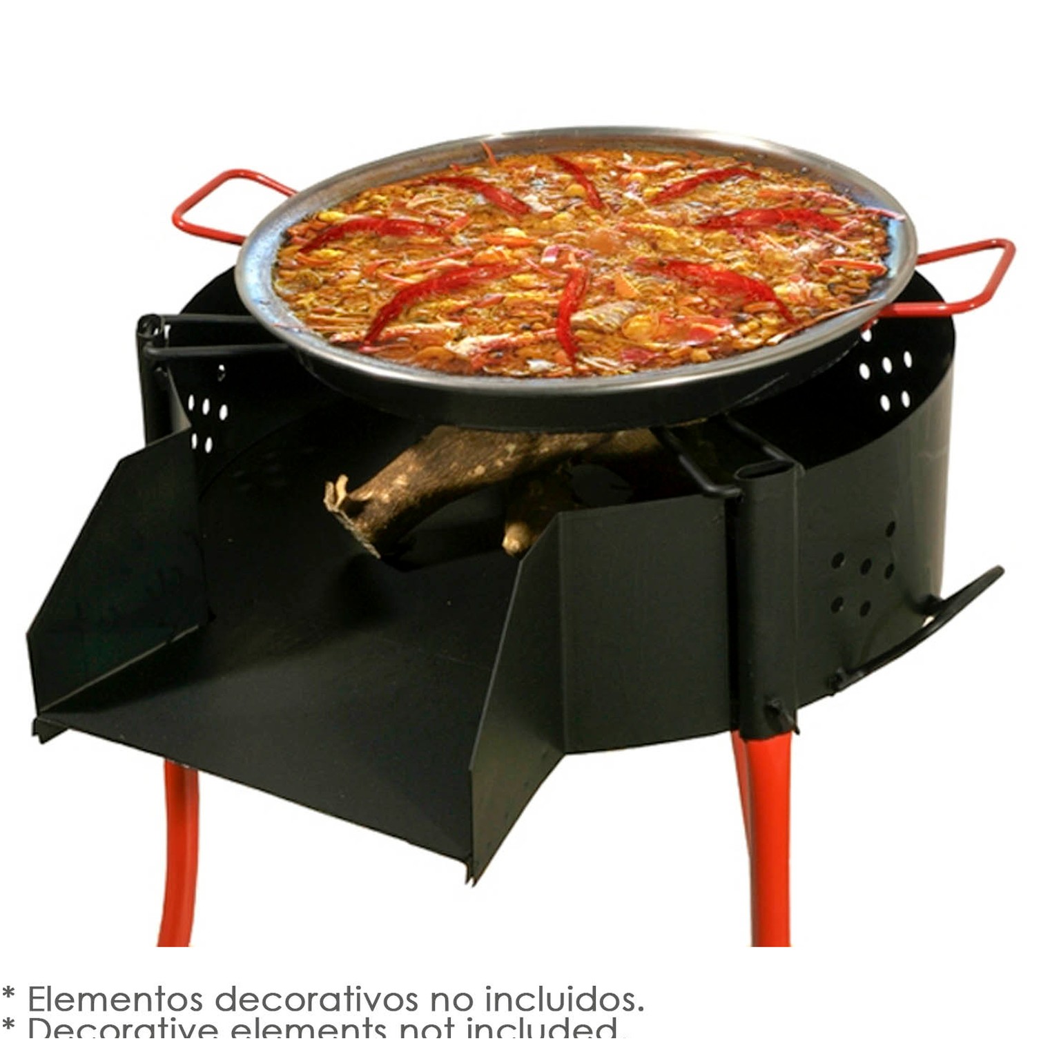 Barbacoa Rustica Multiusos Ø 50 cm. Valida Para Carbon, Leña y Paelleros.