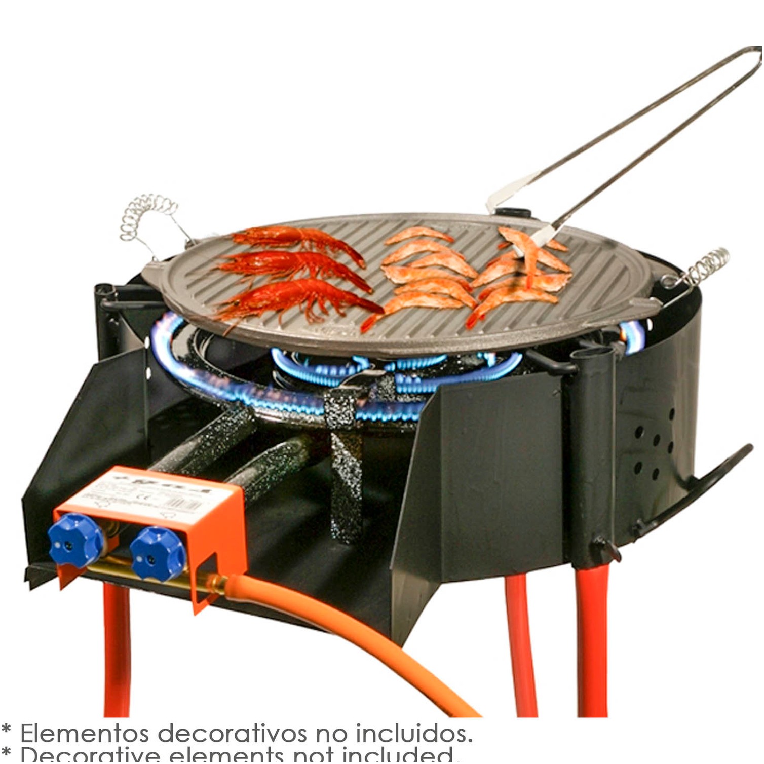 Barbacoa Rustica Multiusos Ø 60 cm. Valida Para Carbon, Leña y Paelleros.