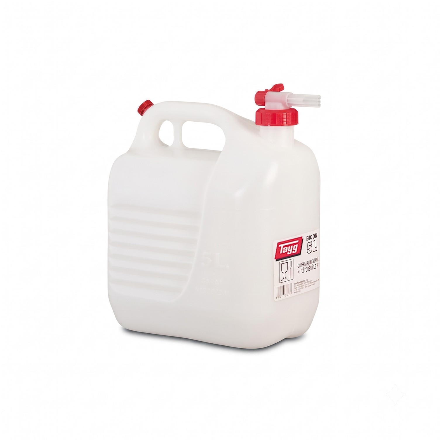 Bidon Con Grifo Plastico Sanitario 5 Litros