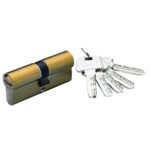 Cilindro Yale Seguridad YL-6 40x40/r15,0 Latonado