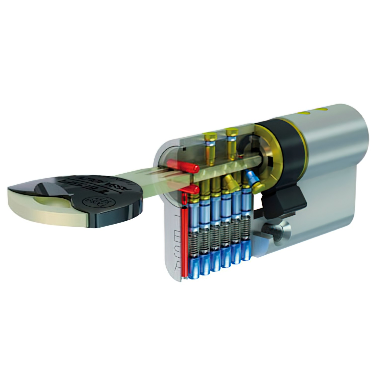 Cilindro Tesa Seguridad Tx80 /60/ Latonado