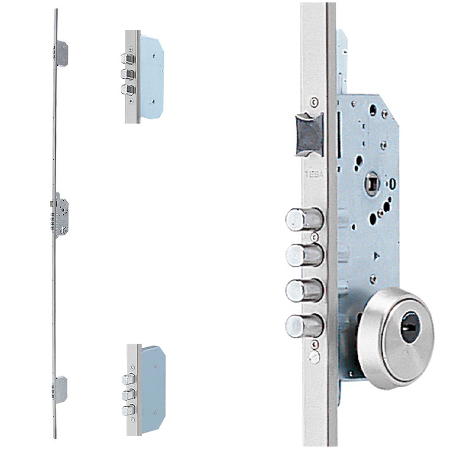 Cerradura Tesa Seguridad TLB3 54566 LA Cerradero Largo 45 CR