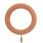 Anilla Madera Lisa Con Hembrilla 29x45 mm. Pino