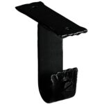 Soporte Techo Forja Ø 20 mm. Negro (Blister 2 Piezas)